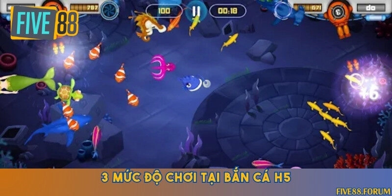 Nhà cái cung cấp 3 level khác nhau phù hợp với mọi độ tuổi